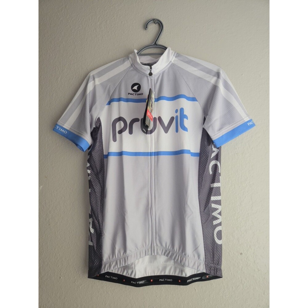 Pactimo Mens Cycling Jersey Size M Pruvit Fueled By Fat Short Sleeve NWT